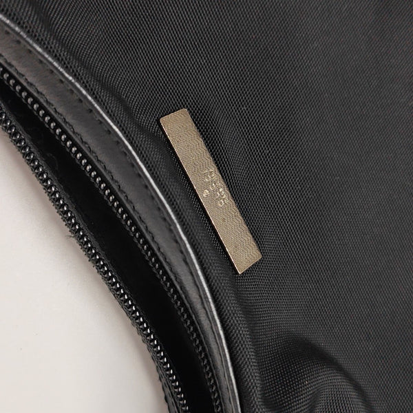 Canvas Shoulder Bag Black