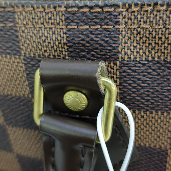 SPEEDY 30 Damier Ebene Coated Canvas Brown