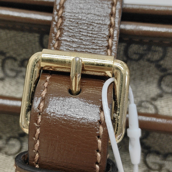 Retro Mini Monogram Coated Canvas Beige