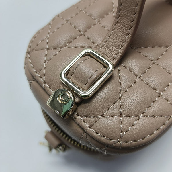 Lady Dior Super Mini Cannage Lambskin Pink