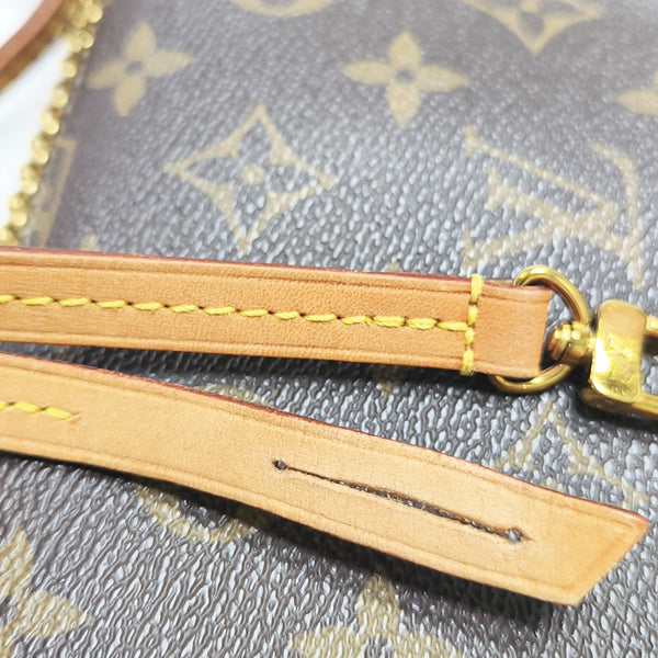FAVORITE PM Monogram Coated Canvas Brown