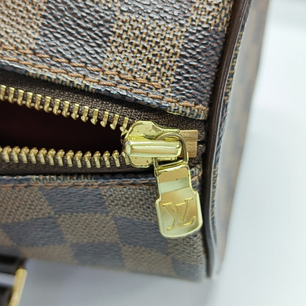 PAPILLON 30 Damier Ebene Coated Canvas Brown