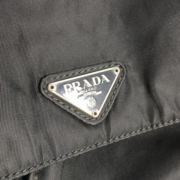 Nylon Backpack Black