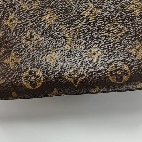 NÉONOÉ MM Monogram Coated Canvas Brown