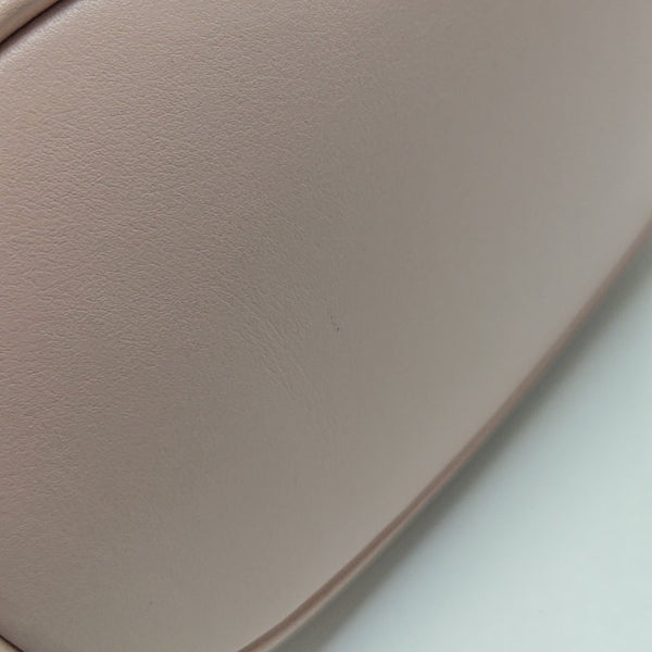 Monogram Calfskin Shoulder Bag Pink