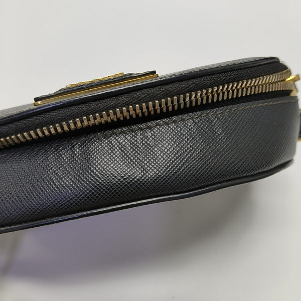 Calfskin Shoulder Bag Black