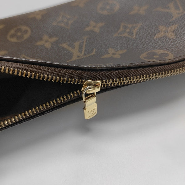 EVA Monogram Coated Canvas Brown