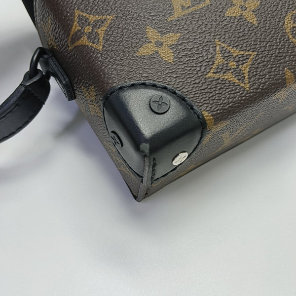 SOFT TRUNK Mini Monogram Coated Canvas Brown