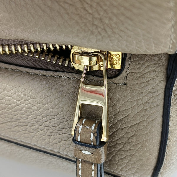 Puzzle Small Calfskin Beige
