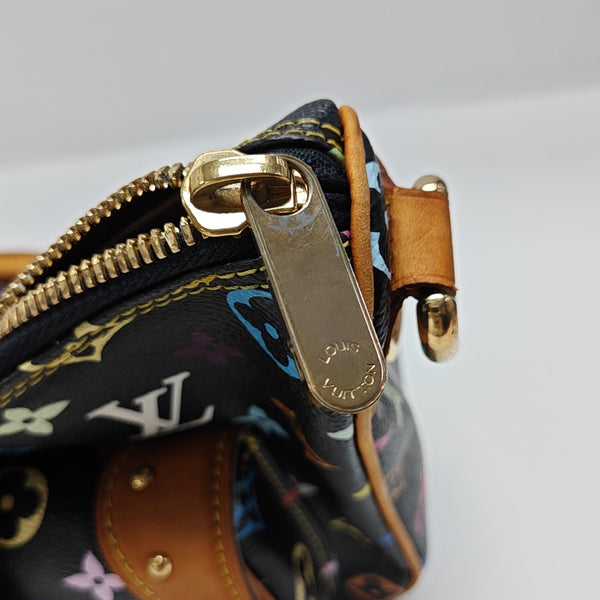 LV × TM RITA Monogram Coated Canvas Black