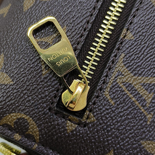 MÉTIS MM Monogram Coated Canvas Brown