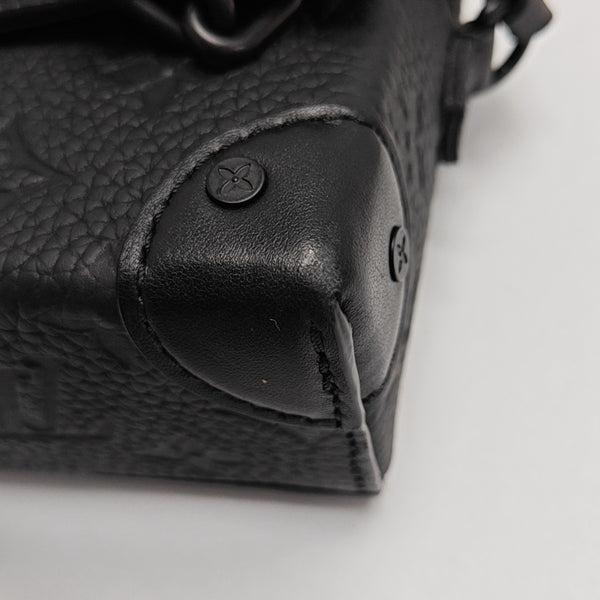 SOFT TRUNK Mini Monogram Calfskin Black
