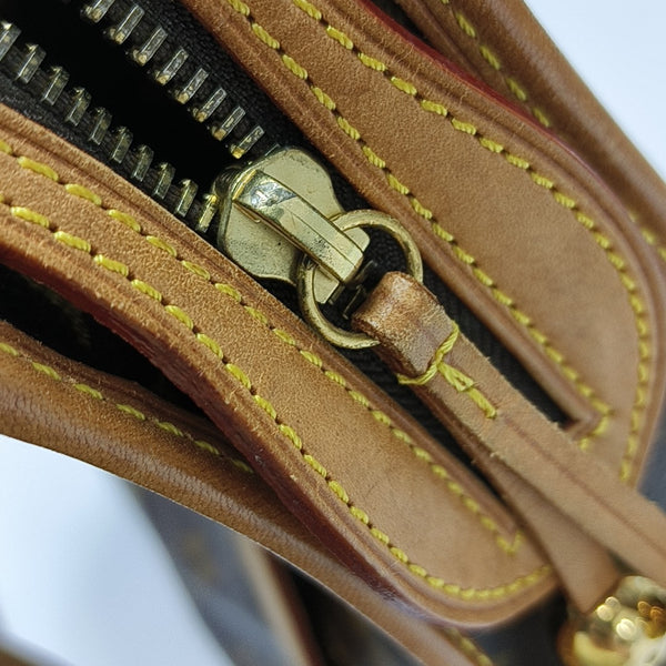POPINCOURT Monogram Coated Canvas Brown
