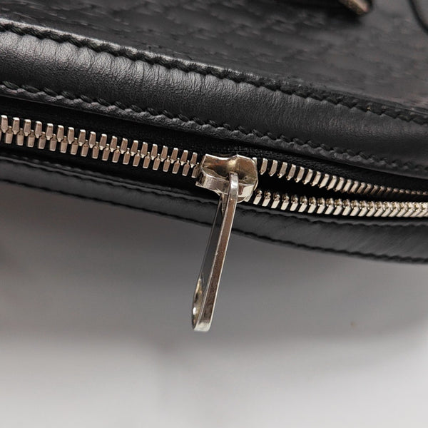 Signature Monogram Calfskin Black