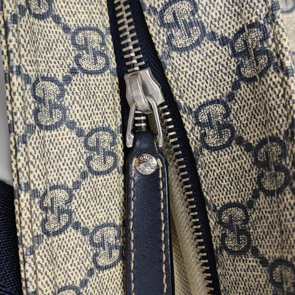 Monogram Coated Canvas Shoulder Bag Gray