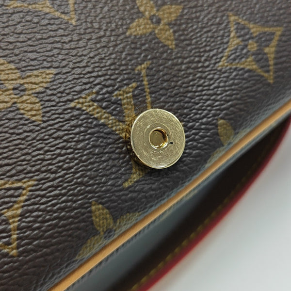 DIANE Monogram Coated Canvas Brown