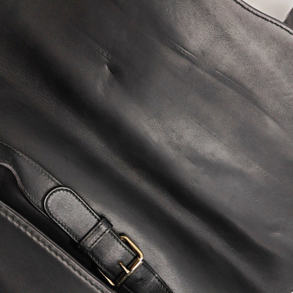 Calfskin Top Handle Bag Green