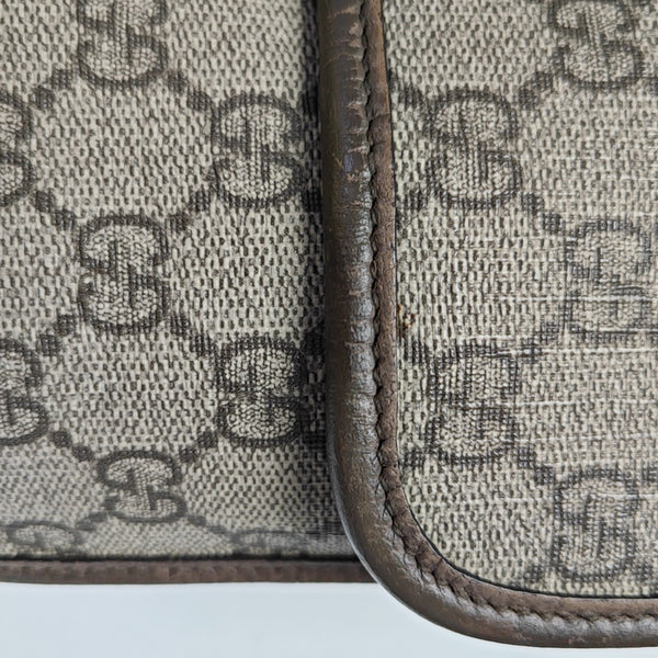 Neo Vintage Monogram Coated Canvas Beige