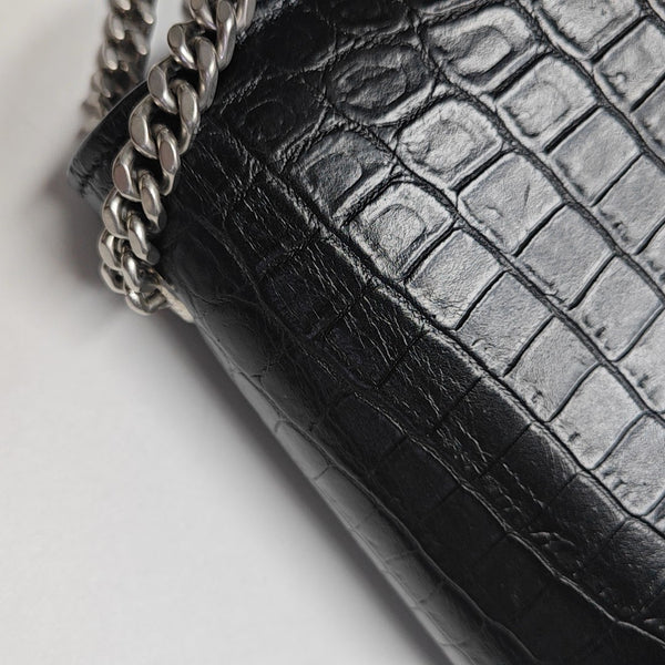 KATE Medium Calfskin Black