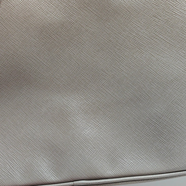 Galleria Large Saffiano Calfskin Gray