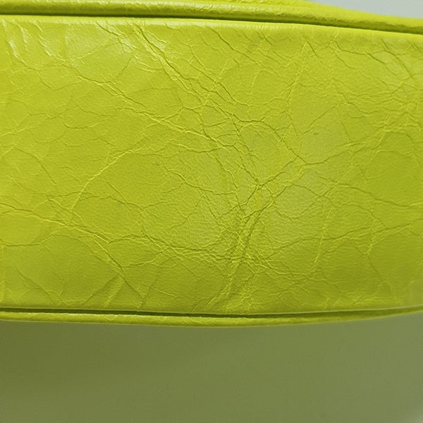 Le Cagole Mini Lambskin Yellow