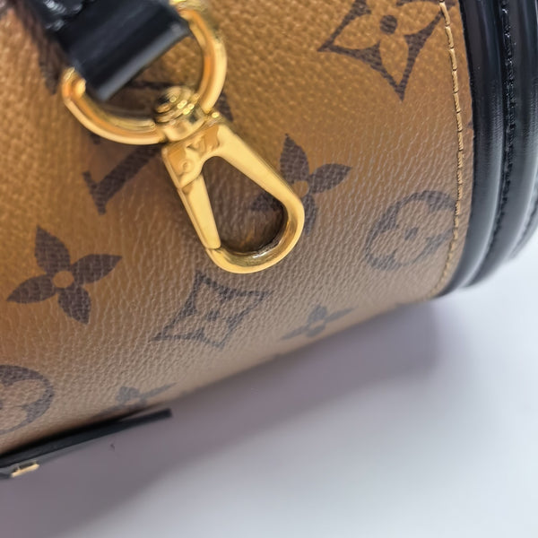 CANNES PM Monogram Coated Canvas Brown