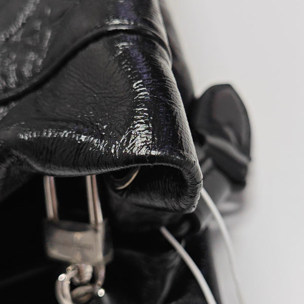 NOÉ TRUNK PM Monogram Lambskin Black