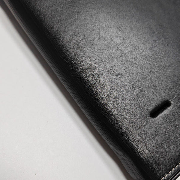 Heel Calfskin Black