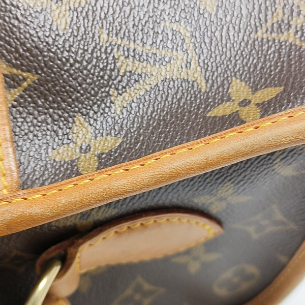 POPINCOURT Monogram Coated Canvas Brown
