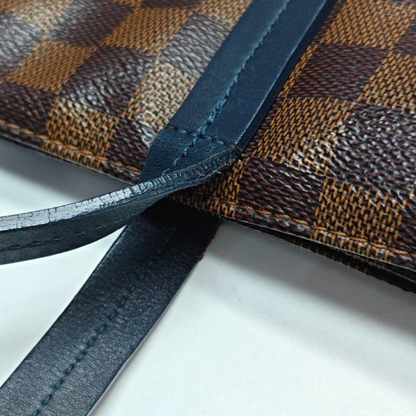 Damier Ebene Coated Canvas Brown