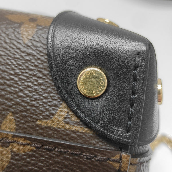 PETITE MALLE Monogram Coated Canvas Brown