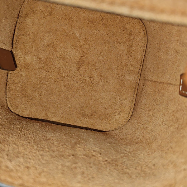 Calfskin Shoulder Bag Brown