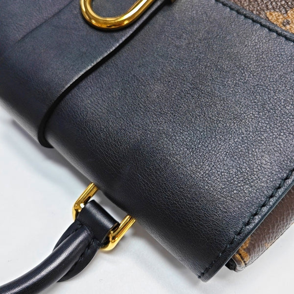 Authenticated pre-owned LOCKY BB Monogram Coated Canvas Brown - Shoulder Bag at Looply
