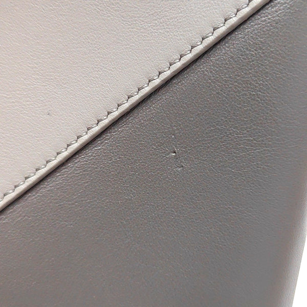 Authenticated pre-owned Puzzle Fold Mini Calfskin Grey - Shoulder Bag at Looply