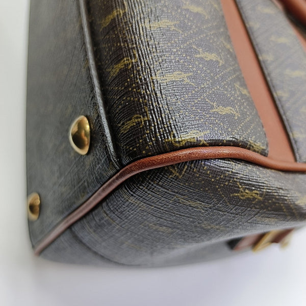 LE MONOGRAMME Coated Canvas Brown
