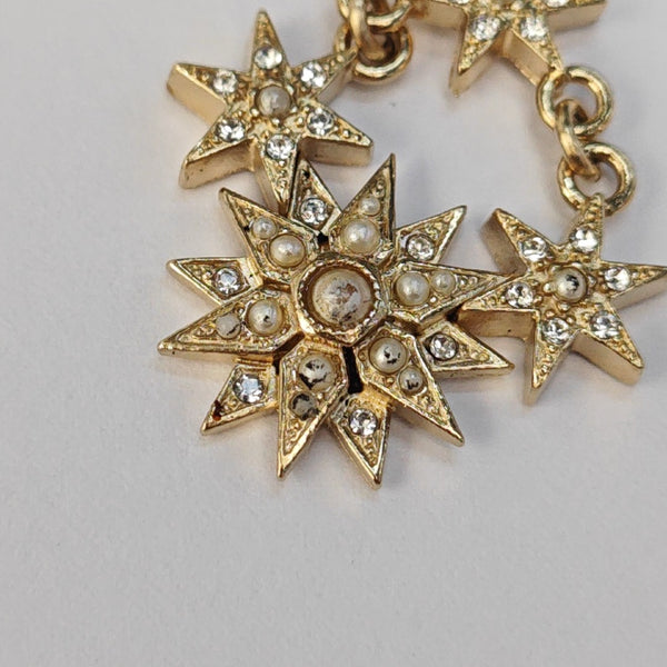 Metal Gold Stud Earrings