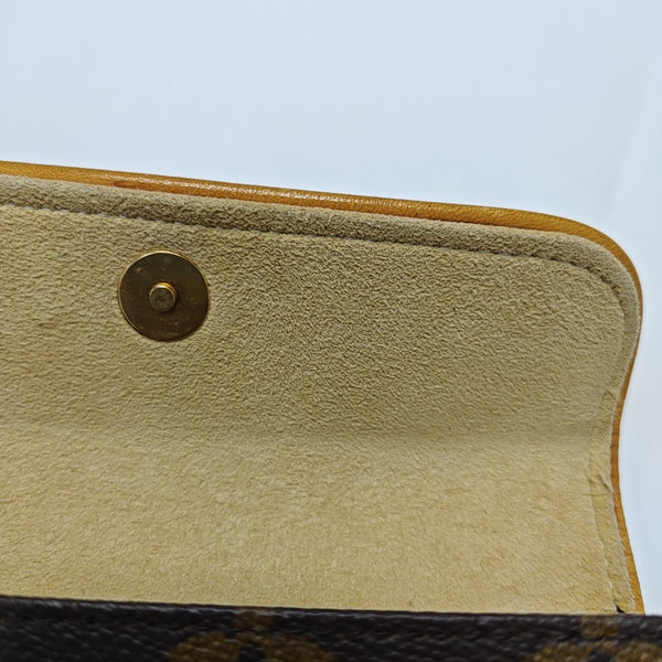 FLORENTINE Monogram Coated Canvas Brown