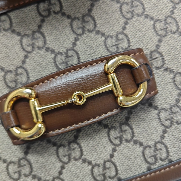 Horsebit 1955 Mini Coated Canvas Beige