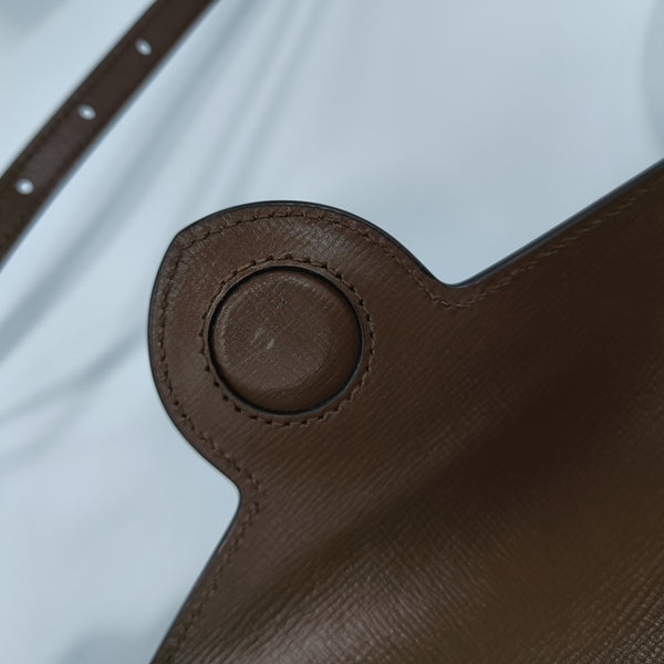 Horsebit 1955 Mini Monogram Coated Canvas Beige