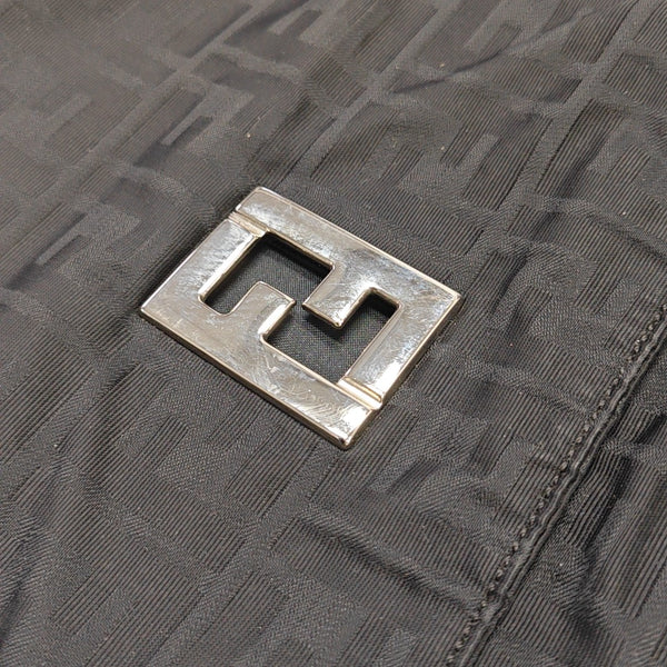 Fabric Shoulder Bag Black