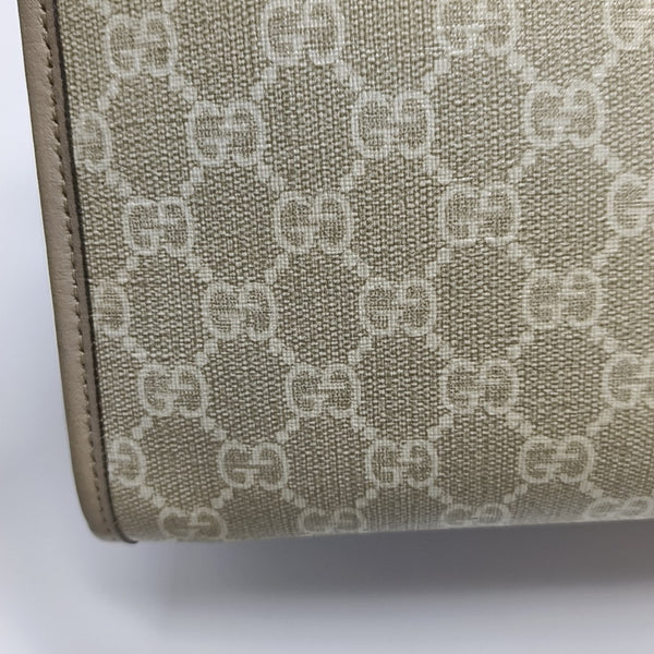 Retro Small Monogram Coated Canvas Beige