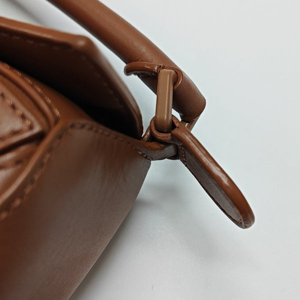 Puzzle Mini Calfskin Brown