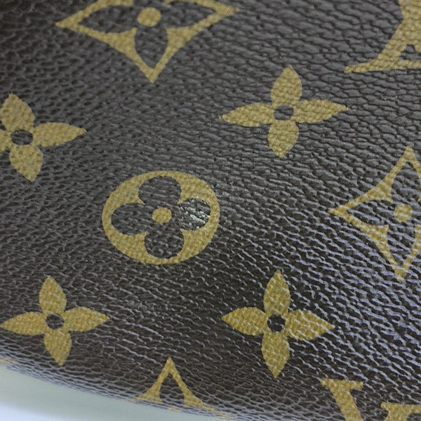 Authenticated pre-owned NEVERFULL MM Monogram Coated Canvas Brown - Tote Bag at Looply