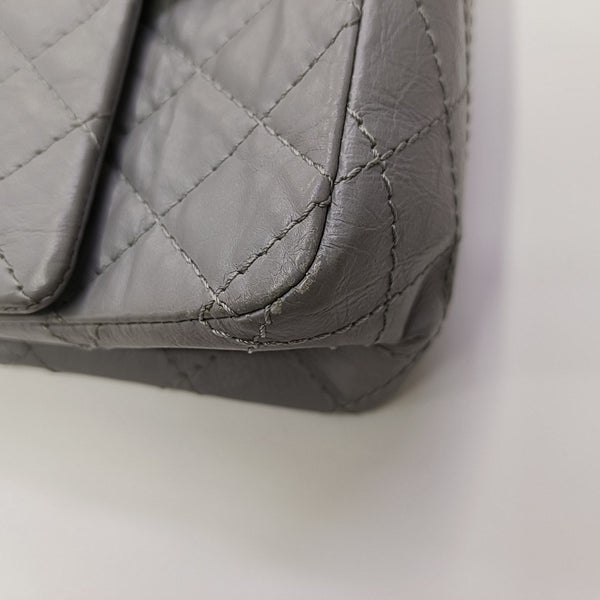 2.55 224 (mini) Quilted Calfskin Gray