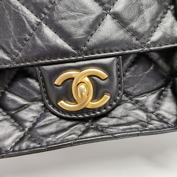 Quilted Calfskin Black