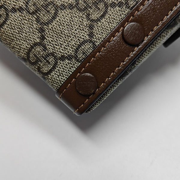 Horsebit 1955 Mini Monogram Coated Canvas Beige