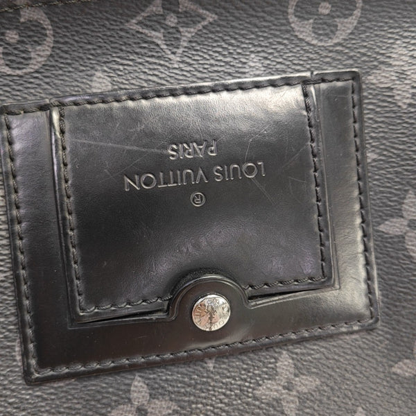 VOYAGER PM Monogram Coated Canvas Black