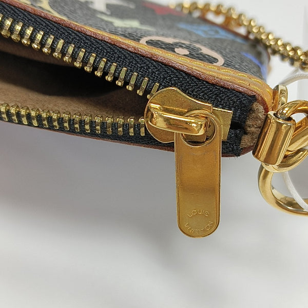 LV × TM VINTAGE MILLA Monogram Coated Canvas Black