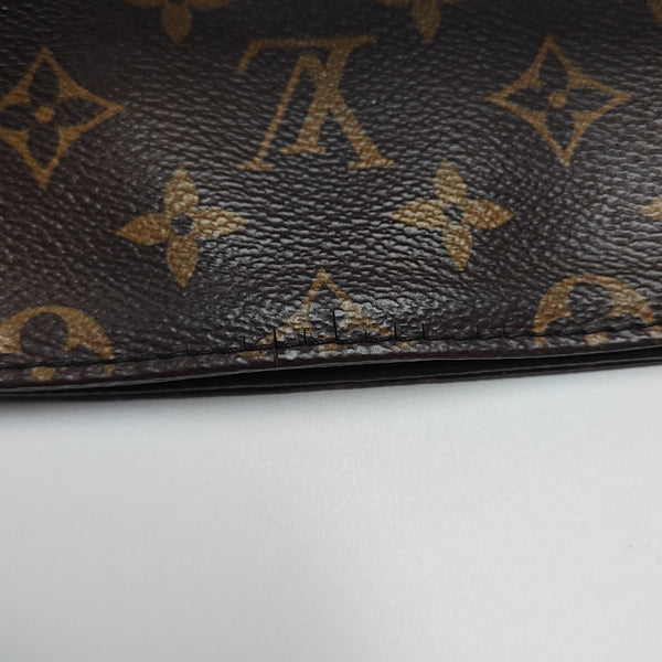 MELIE Monogram Coated Canvas Brown