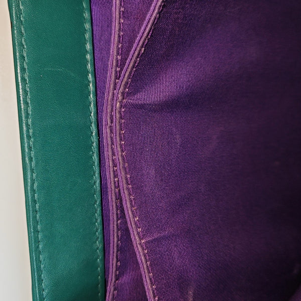 SERPENTI FOREVER Calfskin Green